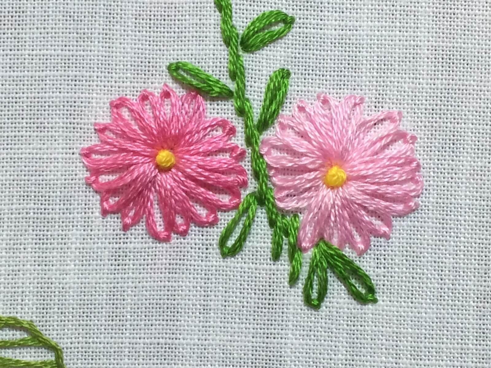 Beatrice J Peraza How To Embroider Flowers Easy Freebies 