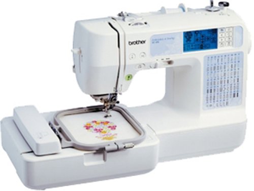 Domestic embroidery machines
