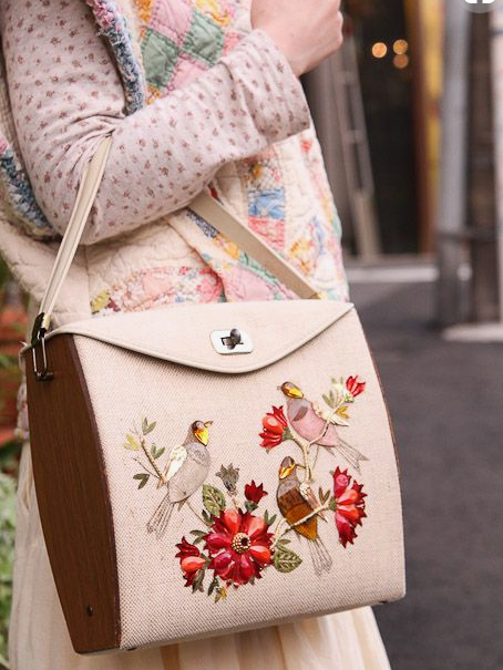 Embroidered Handbags & Clutches