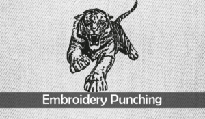 What is embroidery punching  absolute digitizing