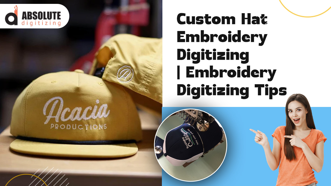 Custom Hat Embroidery Digitizing _ Embroidery Digitizing Tips