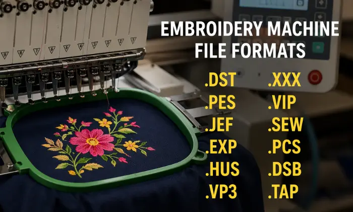 Embroidery Machine File Formats Embroidery Machine File Formats