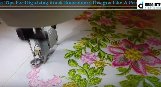 4 Tips For Digitizing Stock Embroidery Designs Like A Pro!
