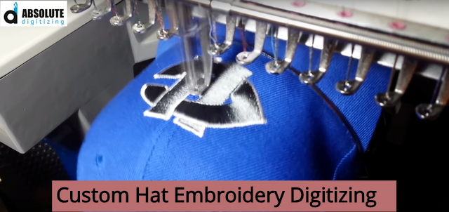 Custom Hat Embroidery Digitizing