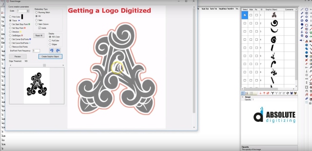 Getting a Logo Digitized