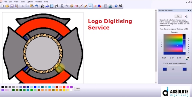 Logo Digitising Service