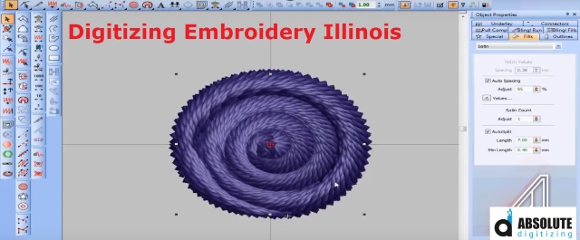 Digitizing Embroidery Illinois