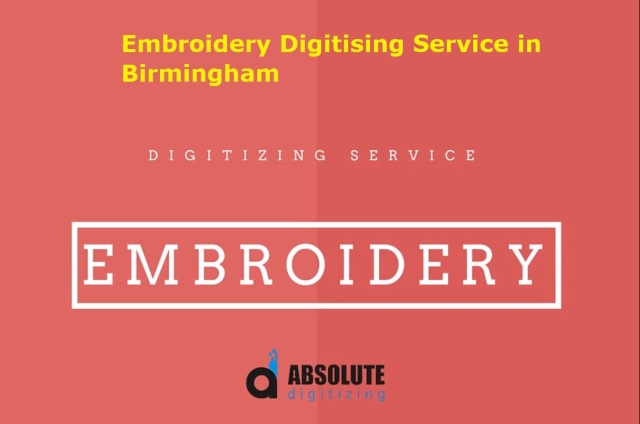 Embroidery Digitising Service in Birmingham