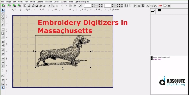 Embroidery Digitizers in Massachusetts