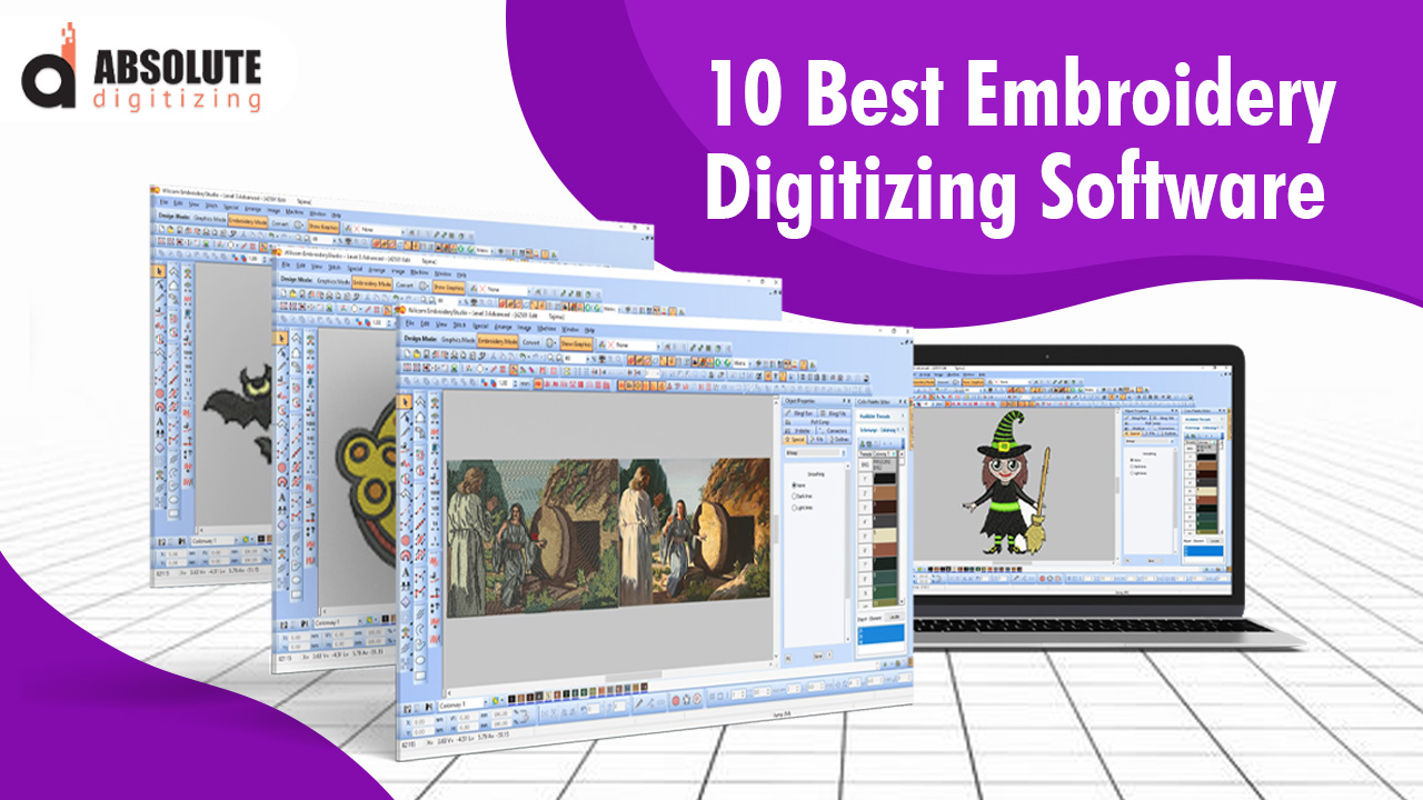 10 Best Embroidery Digitizing Software