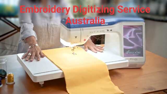 Embroidery Digitizing Service Australia