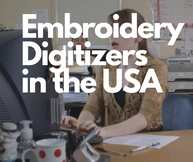 Embroidery Digitizers in the USA