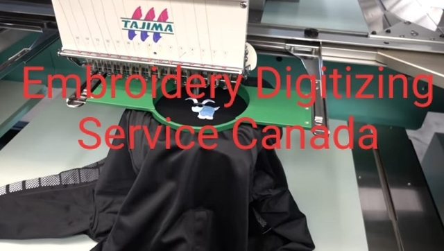 Embroidery Digitizing Service Canada