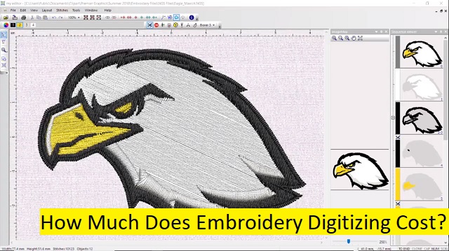 How Much Does Embroidery Digitizing Cost?