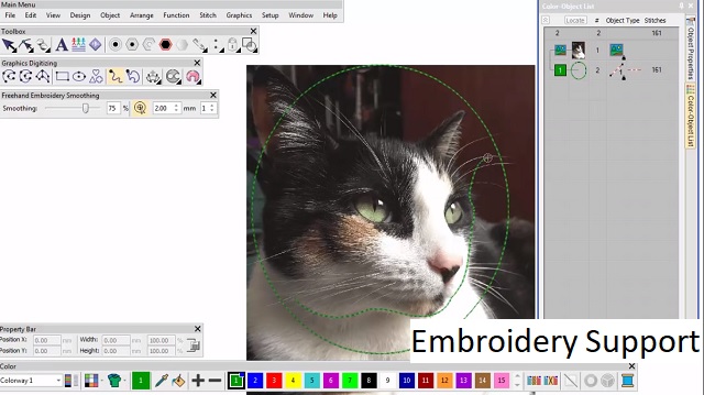 Embroidery Support