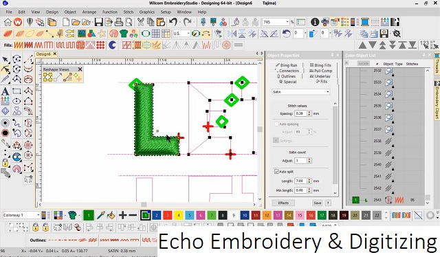 Echo Embroidery & Digitizing
