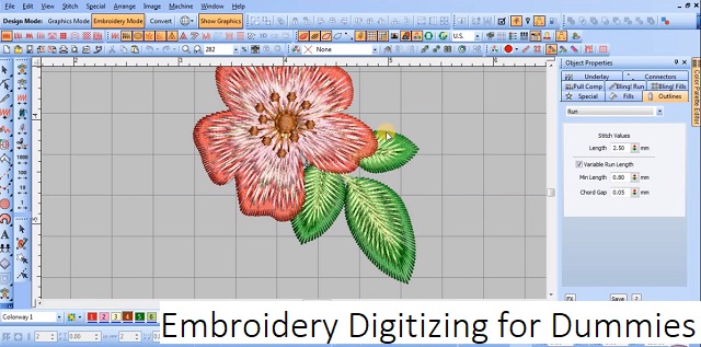 Embroidery Digitizing for Dummies