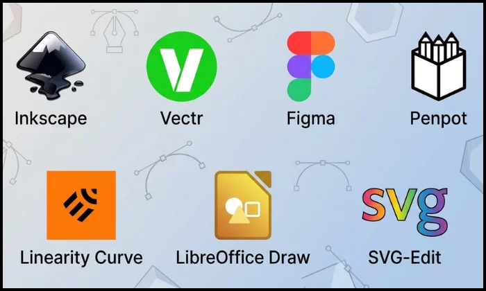 Free graphics editors for vector images