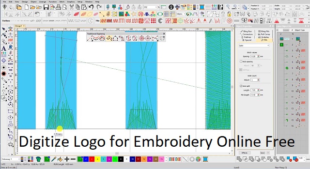 Digitize Logo for Embroidery Online Free