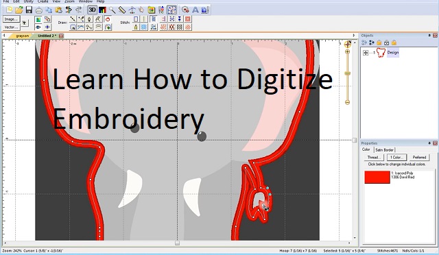 Learn How to Digitize Embroidery