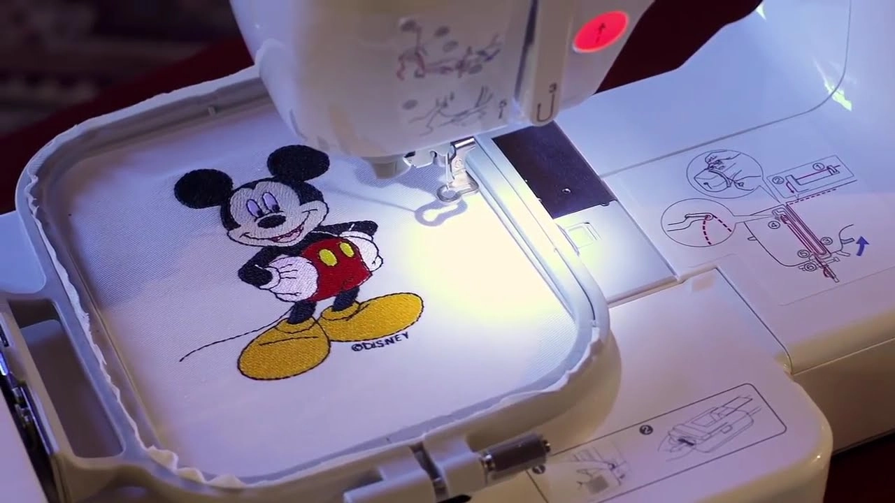 Home Based embroidery machine
