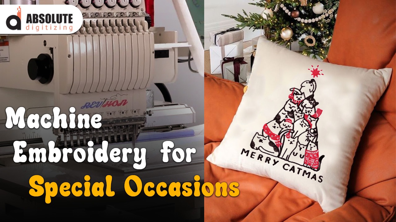 Machine Embroidery for Special Occasions