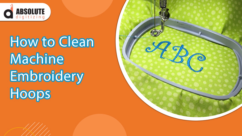 How to Clean Machine Embroidery Hoops