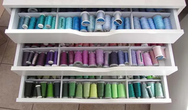 Embroidery Thread Storage