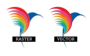 vector art vs rastor images