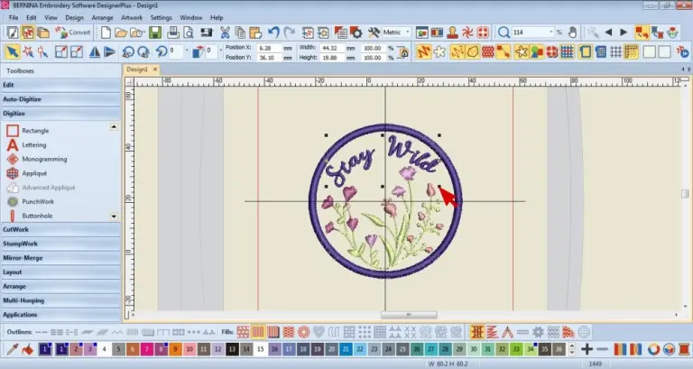 Setting Up the Digitizing Software