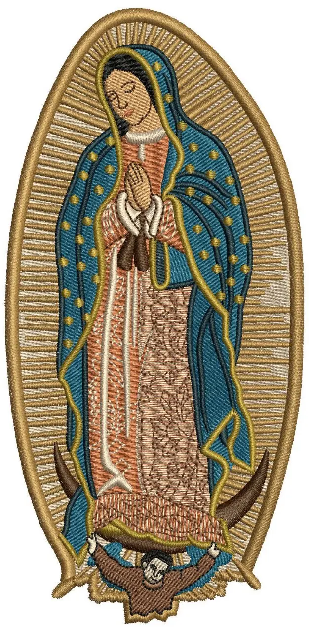 Embroidery Digitizing Design digitized by Absolute Digitizing 