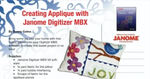 Janome Digitizer manual Digitizing Tool