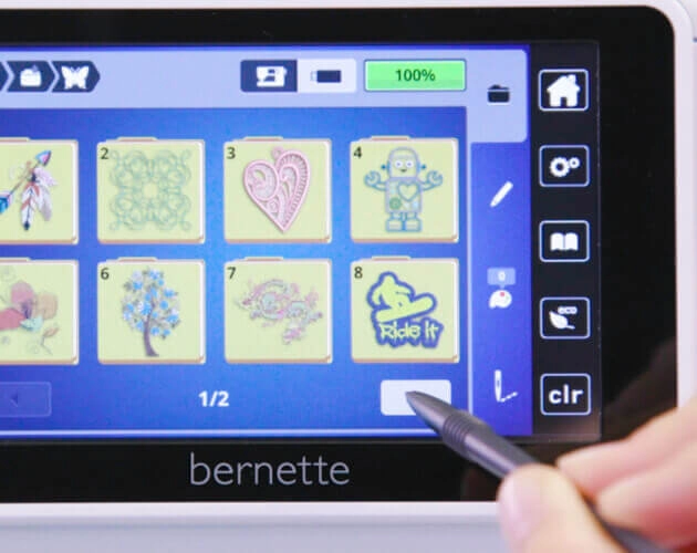 Embroidery Designs in Bernette File Format Embroidery Designs in Bernette File Format