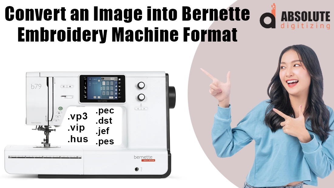 Convert an Image into Bernette Embroidery Machine Format
