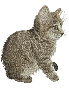 Custom Pet Embroidery Digitizing by Absolute digitizing 