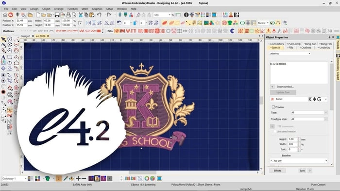 Wilcom Embroidery Studio