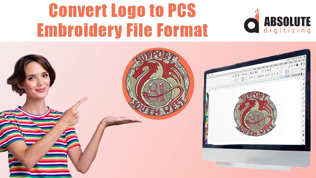 Convert Logo to PCS Embroidery File Format