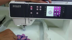 Pfaff Embroidery Machine using PCS File Format