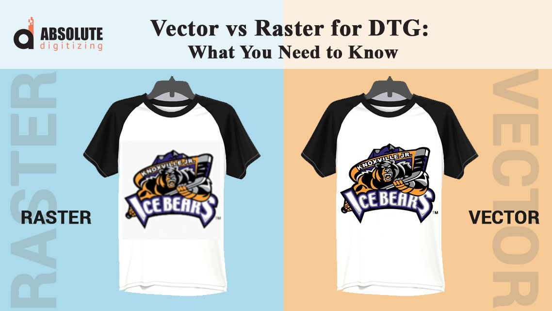 Vector vs Raster for DTG: What You Need to Know
