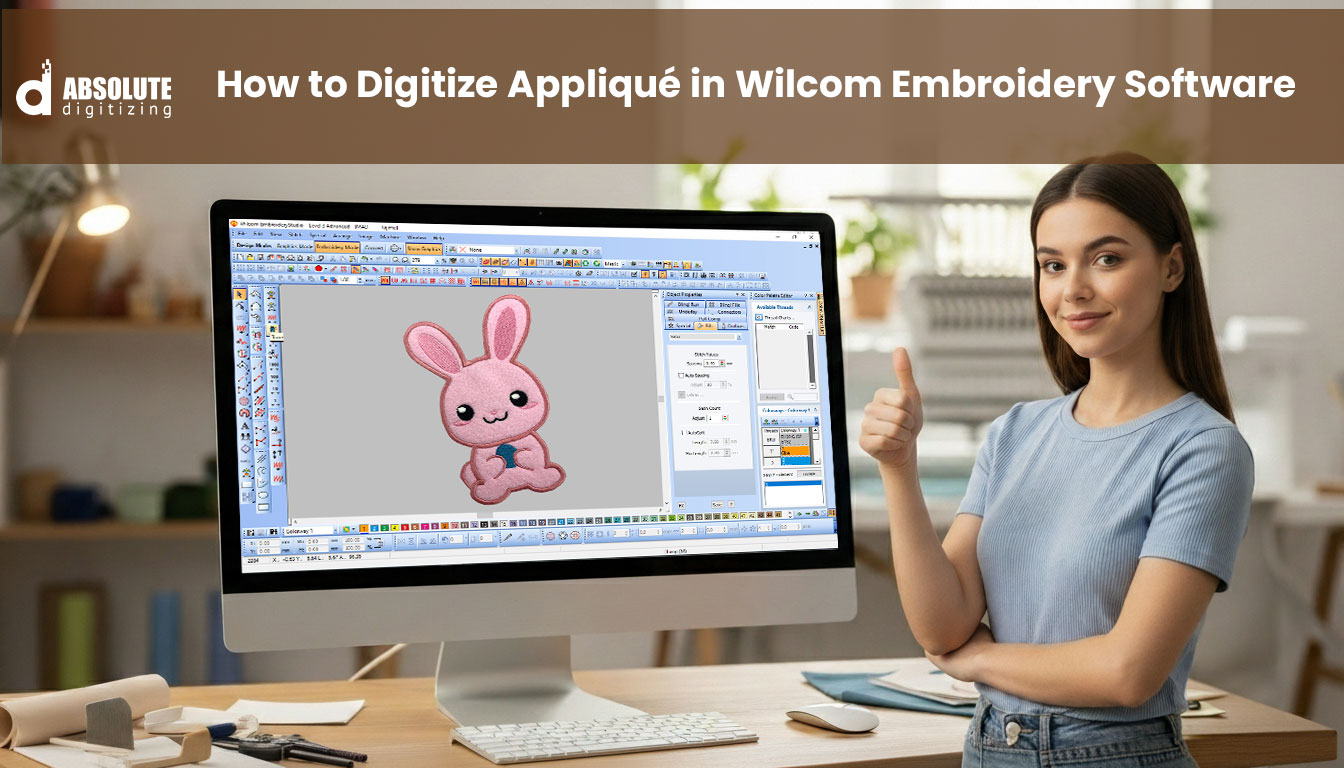 How to Digitize Appliqué in Wilcom Embroidery Software