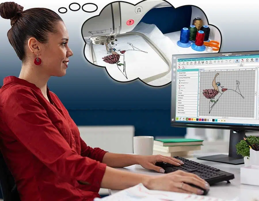 Embroidery Digitizing process