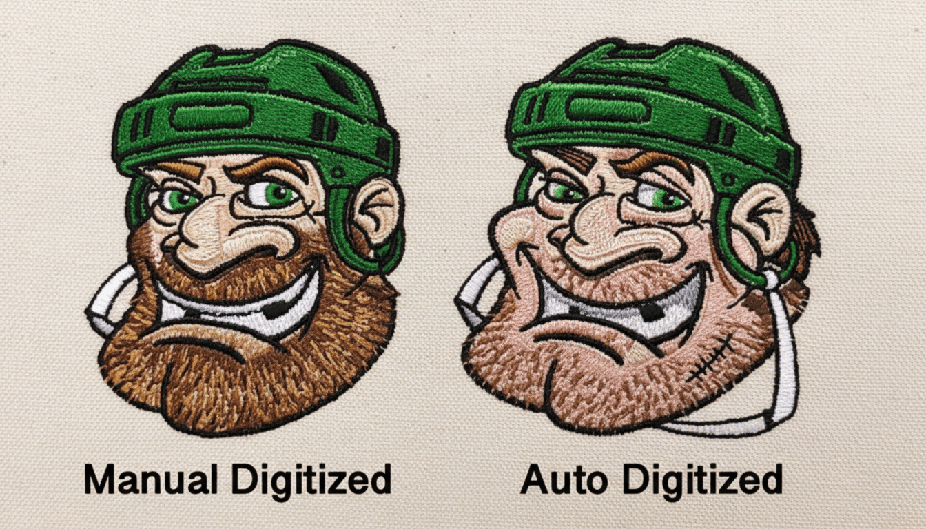 manual vs auto digitizing