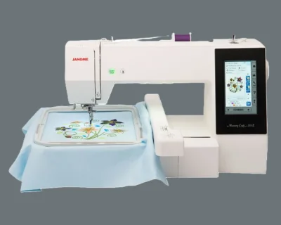 Janome Memory Craft 500E embroidery machine with 7.9x11 hoop Janome Memory Craft 500E embroidery machine with 7.9x11 hoop