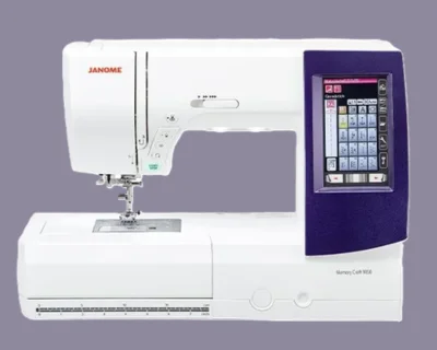 Janome Memory Craft 9850 sewing and embroidery machine