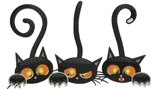 Halloween embroidery design digitized by Absolute Digitizing Halloween embroidery design digitized by Absolute Digitizing